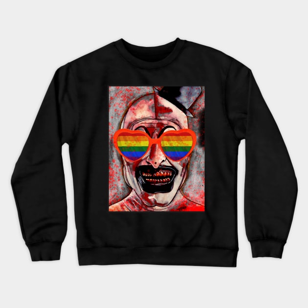 Art The Clown Crewneck Sweatshirt by RboRB